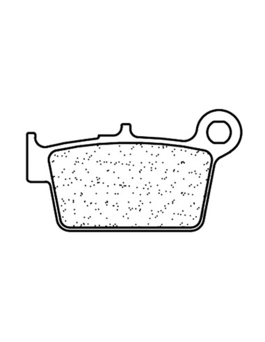 Plaquettes de frein CL BRAKES Off-Road métal fritté - 1244X59