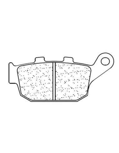 Plaquettes de frein CL BRAKES Racing métal fritté - 1250RX3