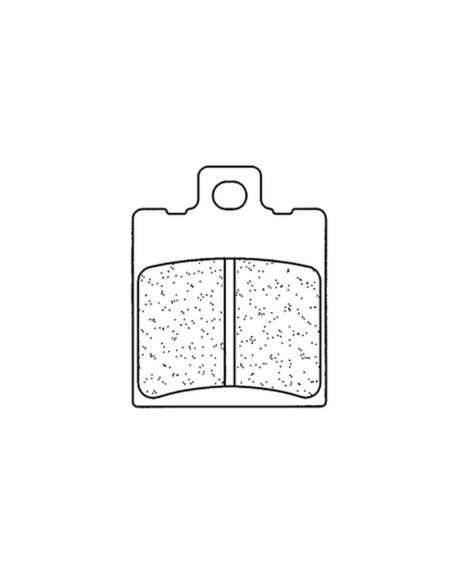 Plaquettes de frein CL BRAKES Racing métal fritté - 1167RX3