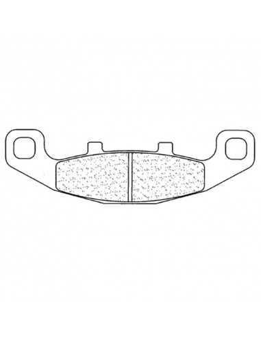 Plaquettes de frein CL BRAKES Racing métal fritté - 2304RX3