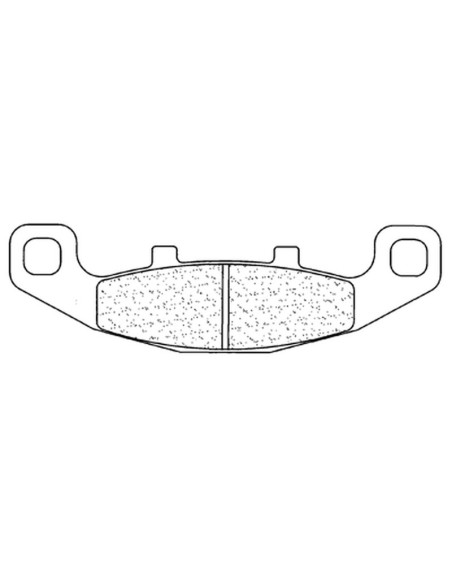 Plaquettes de frein CL BRAKES Racing métal fritté - 2304RX3