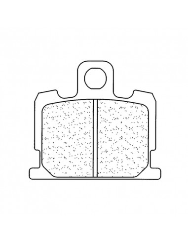 Plaquettes de frein CL BRAKES route métal fritté - 2807A3+