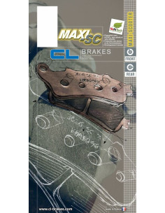Plaquettes de frein CL BRAKES Maxi Scooter métal fritté - 3022MSC 2