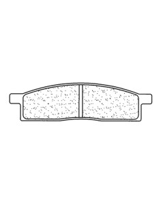 Plaquettes de frein CL BRAKES Off-Road métal fritté - 2424MX10