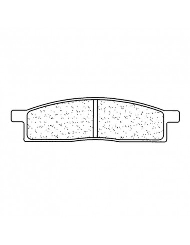 Plaquettes de frein CL BRAKES Off-Road métal fritté - 2424MX10