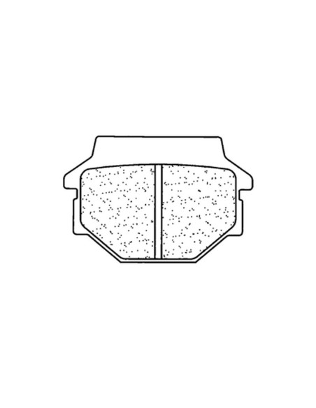 Plaquettes de frein CL BRAKES Off-Road métal fritté - 2306MX10