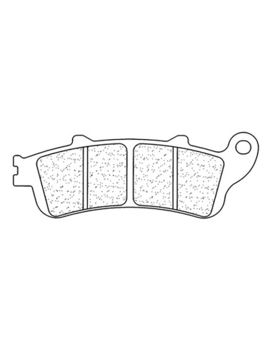 Plaquettes de frein CL BRAKES Racing métal fritté - 2602RX3