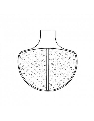 Plaquettes de frein CL BRAKES route métal fritté - 2699A3+