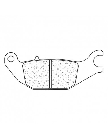 Plaquettes de frein CL BRAKES route métal fritté - 1067S4