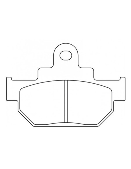 Plaquettes de frein CL BRAKES Off-Road métal fritté - 2387X59