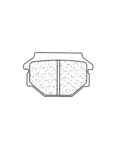 Plaquettes de frein CL BRAKES Racing métal fritté - 2472RX3 2