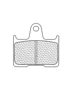 Plaquettes de frein CL BRAKES Racing métal fritté - 2813RX3