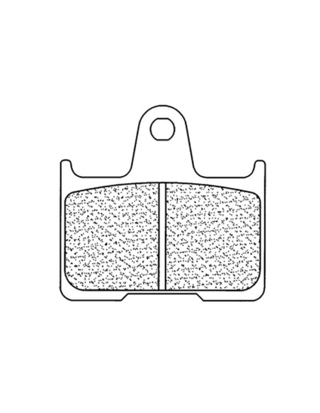 Plaquettes de frein CL BRAKES Racing métal fritté - 2813RX3