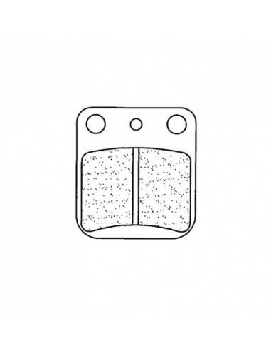 Plaquettes de frein CL BRAKES route métal fritté - 2408S4