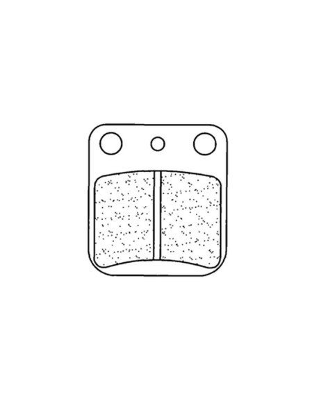 Plaquettes de frein CL BRAKES route métal fritté - 2408S4