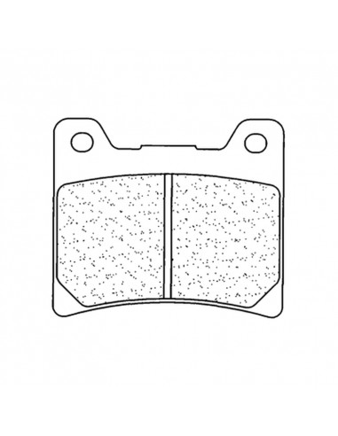 Plaquettes de frein CL BRAKES route métal fritté - 2283A3+