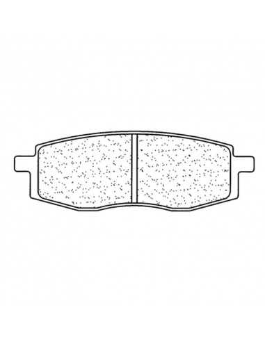 Plaquettes de frein CL BRAKES Off-Road métal fritté - 2792MX10