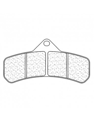 Plaquettes de frein CL BRAKES route métal fritté - 2586XBK5