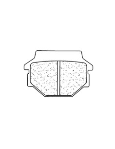 Plaquettes de frein CL BRAKES Off-Road métal fritté - 2466MX10 2