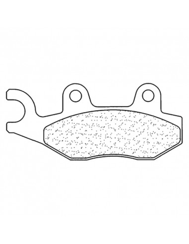 Plaquettes de frein CL BRAKES Maxi Scooter métal fritté - 3087MSC