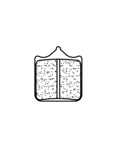 Plaquettes de frein CL BRAKES route métal fritté - 1207XBK5