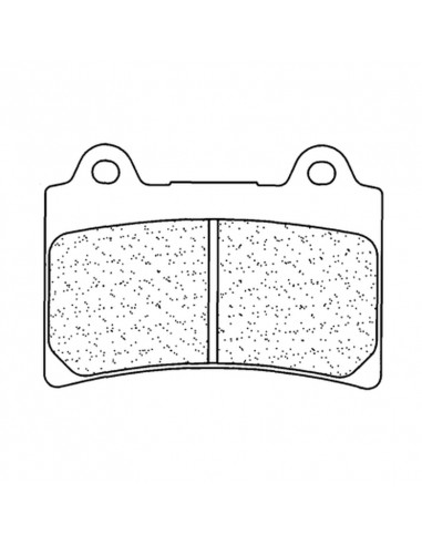 Plaquettes de frein CL BRAKES route métal fritté - 2253A3+