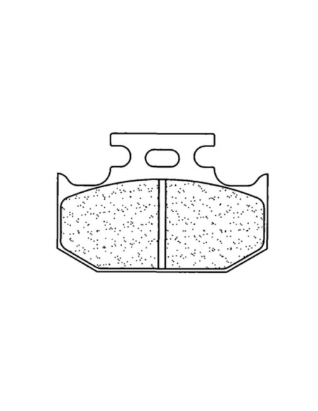 Plaquettes de frein CL BRAKES Quad métal fritté - 1102ATV1