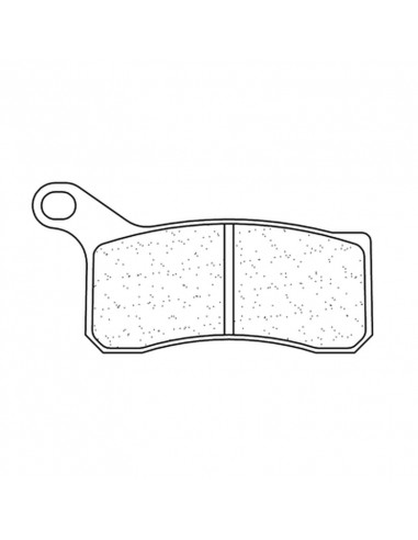 Plaquettes de frein CL BRAKES Quad métal fritté - 1204ATV1