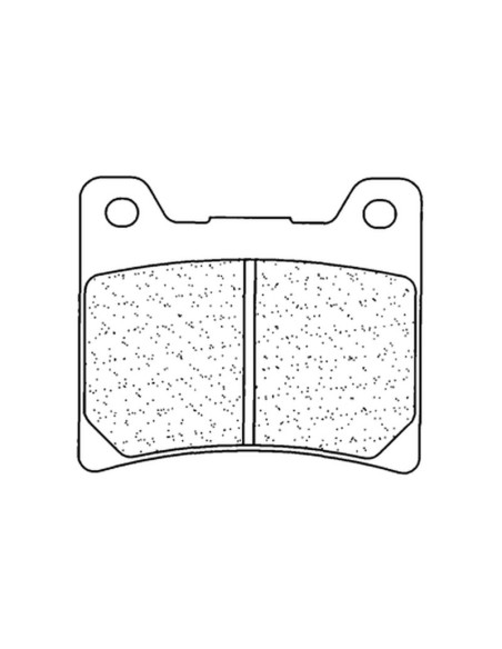 Plaquettes de frein CL BRAKES Racing métal fritté - 2283RX3