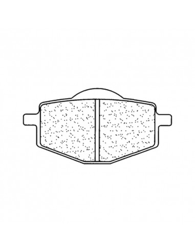 Plaquettes de frein CL BRAKES route métal fritté - 2284A3+