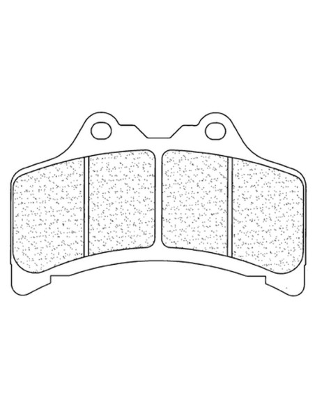 Plaquettes de frein CL BRAKES route métal fritté - 2362A3+