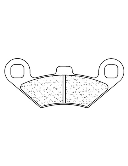 Plaquettes de frein CL BRAKES Quad métal fritté - 2927ATV1