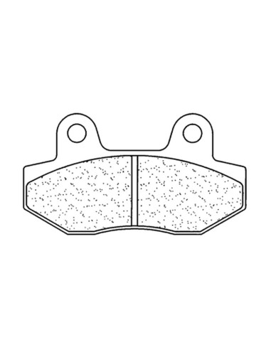 Plaquettes de frein CL BRAKES Racing métal fritté - 2326RX3