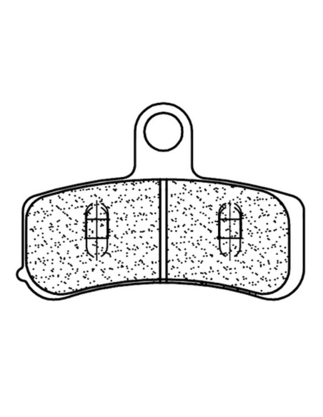 Plaquettes de frein CL BRAKES route métal fritté - 1212A3+