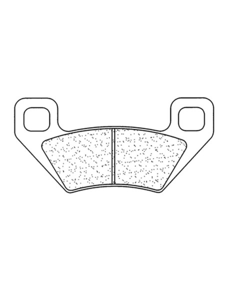 Plaquettes de frein CL BRAKES Quad métal fritté - 1171ATV1