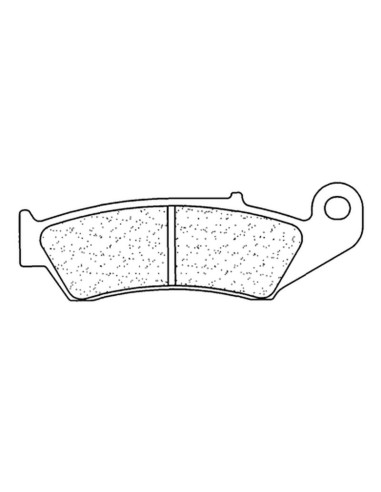 Plaquettes de frein CL BRAKES Racing métal fritté - 2385RX3