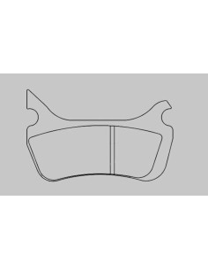 Plaquettes de frein BERINGER Enduro métal fritté - KIT1258SI