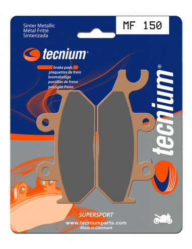 Plaquettes de frein TECNIUM Performance métal fritté - MF150