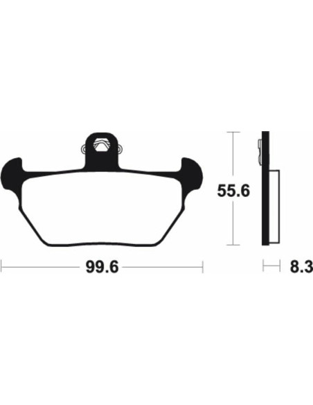 Plaquettes de frein TECNIUM Performance métal fritté - MF144