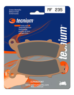 Plaquettes de frein TECNIUM Performance métal fritté - MF235