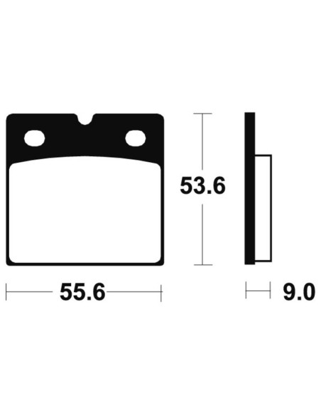 Plaquettes de frein TECNIUM Performance métal fritté - MR6