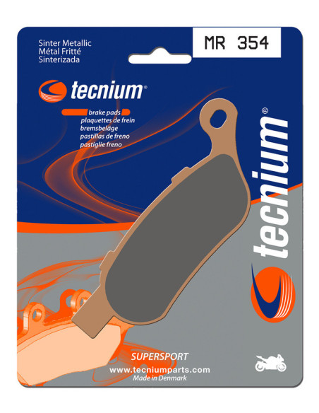 Plaquettes de frein TECNIUM Performance métal fritté - MR354