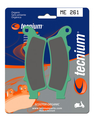 Plaquettes de frein TECNIUM Scooter organique - ME261