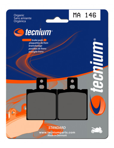 Plaquettes de frein TECNIUM route organique - MA146