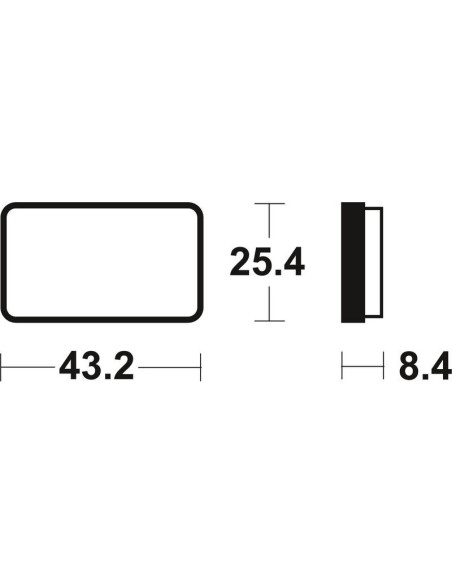 Plaquettes de frein TECNIUM MX/Quad métal fritté - MOA327