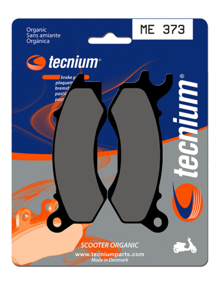 Plaquettes de frein TECNIUM Scooter organique - ME373