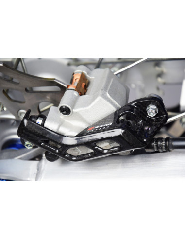 Protection étrier arrière SCAR carbone Yamaha