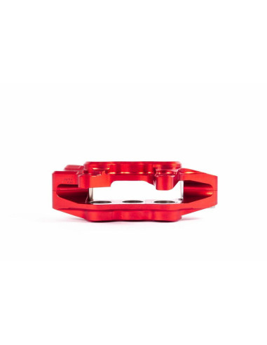 Etrier de frein axial gauche BERINGER Aerotec® 6 pistons Ø27mm rouge