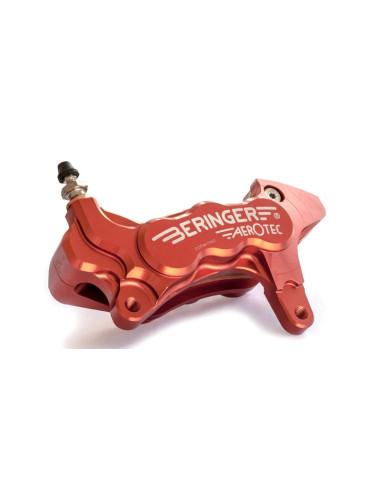 Etrier de frein axial gauche BERINGER Aerotec® 6 pistons Ø27mm rouge