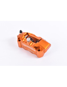 Etrier de frein radial gauche BERINGER Aerotec® 4 pistons Ø32mm entraxe 100mm orange 2
